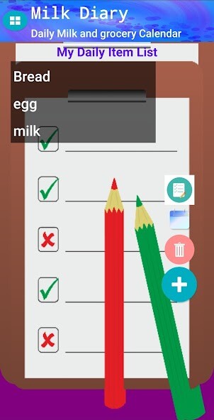 Run android online APK Milk  Grocery shopping List from MyAndroid or emulate Milk  Grocery shopping List using MyAndroid