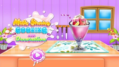 Emulate iPhone app Milkshake Decoration Maker using MyAndroid