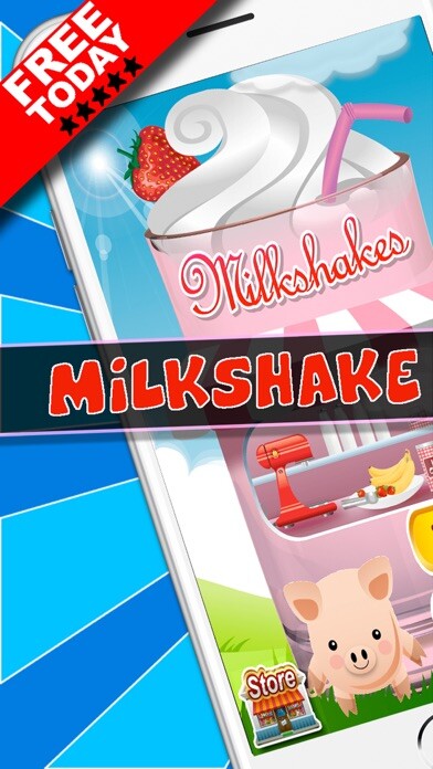 Emulate iPhone app Milkshake Maker 2 - Make Ice Cream Drinks Cooking Game for Girls, Boys, and Kids using MyAndroid