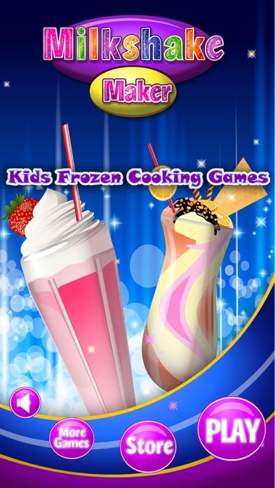 Emulate iPhone app Milkshake Maker - Kids Frozen Cooking Games using MyAndroid