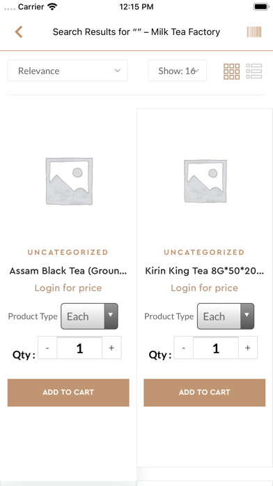 Emulate iPhone app MilkTeaFactory using MyAndroid