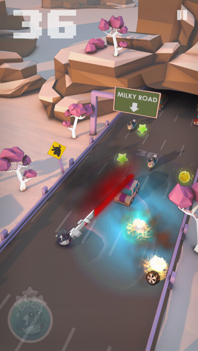 Emulate iPhone app Milky Road: Save the Cow using MyAndroid