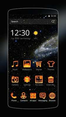 Emulate Android APK Milky way theme Emulate Android APK Milky way theme
