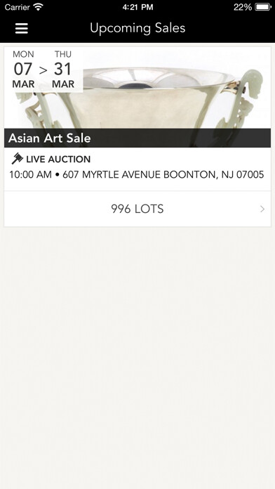 Emulate iPhone app Millea Bros. Auctions using MyAndroid Emulate iPhone app Millea Bros. Auctions using MyAndroid