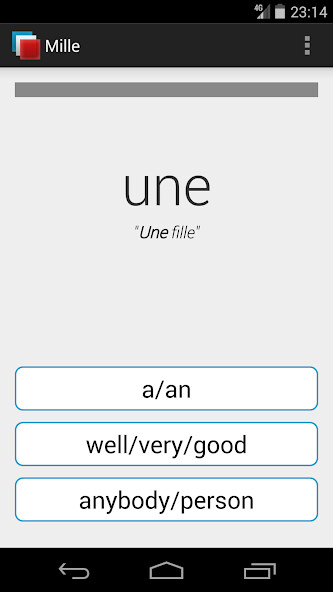 Run android online APK Mille - French Vocabulary from MyAndroid or emulate Mille - French Vocabulary using MyAndroid Run android online APK Mille - French Vocabulary from MyAndroid or emulate Mille - French Vocabulary using MyAndroid