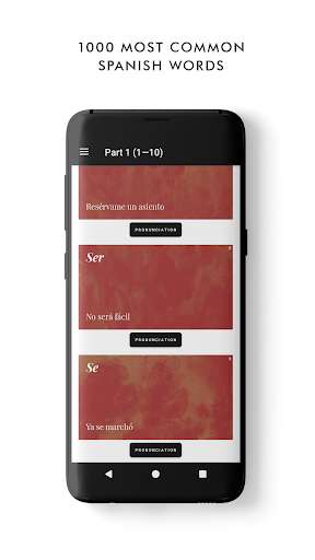 Run android online APK Mille: learn 1,000 Spanish words + pronunciation from MyAndroid or emulate Mille: learn 1,000 Spanish words + pronunciation using MyAndroid Run android online APK Mille: learn 1,000 Spanish words + pronunciation from MyAndroid or emulate Mille: learn 1,000 Spanish words + pronunciation using MyAndroid
