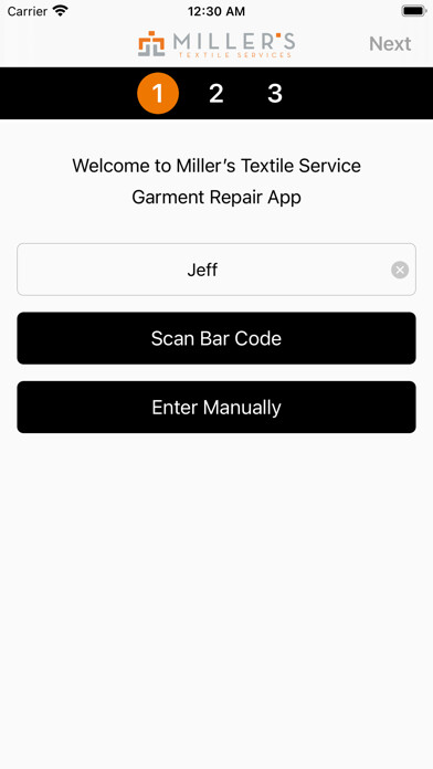 Emulate iPhone app Millers Textile Services using MyAndroid Emulate iPhone app Millers Textile Services using MyAndroid