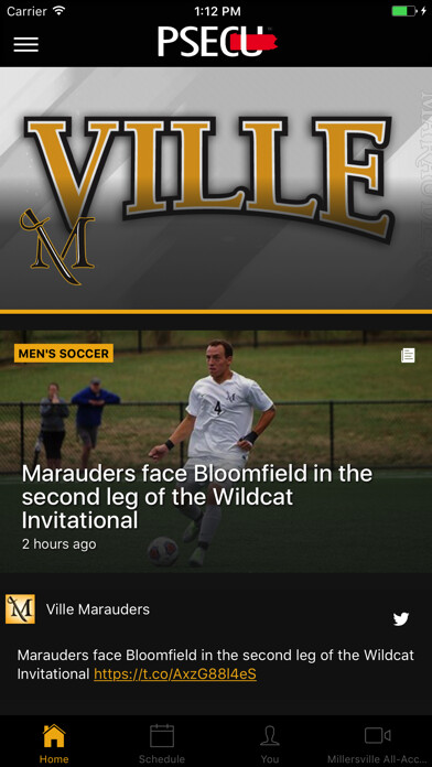 Emulate iPhone app Millersville Gameday using MyAndroid Emulate iPhone app Millersville Gameday using MyAndroid
