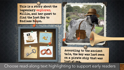 Emulate iPhone app Millie and The Lost Key using MyAndroid