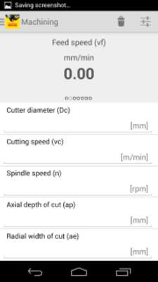Emulate Android APK Milling Calculator Emulate Android APK Milling Calculator