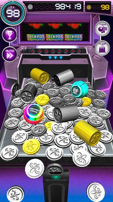 Emulate iPhone app MILLION COIN X（みりおん こいんX） using MyAndroid