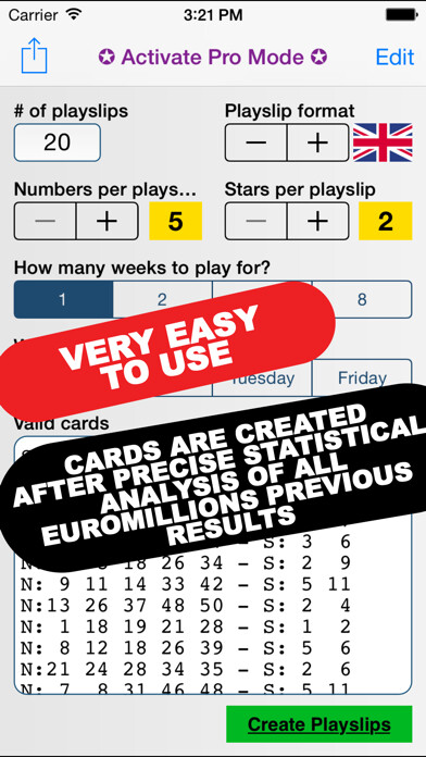 Emulate iPhone app MILLIONS FOR EUROMILLIONS using MyAndroid Emulate iPhone app MILLIONS FOR EUROMILLIONS using MyAndroid