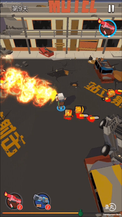 Emulate iPhone app Million Zombies using MyAndroid