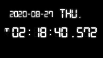 Emulate iPhone app Millisecond Clock using MyAndroid