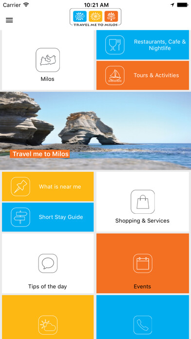 Emulate iPhone app Milos Guide App using MyAndroid Emulate iPhone app Milos Guide App using MyAndroid