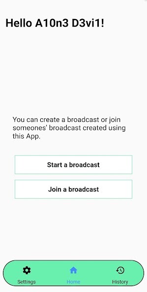 Run android online APK Milo - The Broadcasting App. from MyAndroid or emulate Milo - The Broadcasting App. using MyAndroid