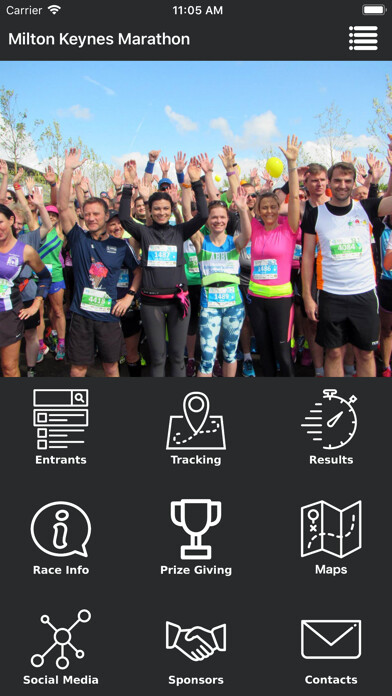 Emulate iPhone app Milton Keynes Marathon using MyAndroid Emulate iPhone app Milton Keynes Marathon using MyAndroid