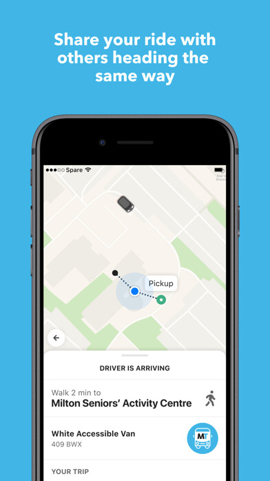 Emulate iPhone app Milton Transit OnDemand using MyAndroid Emulate iPhone app Milton Transit OnDemand using MyAndroid