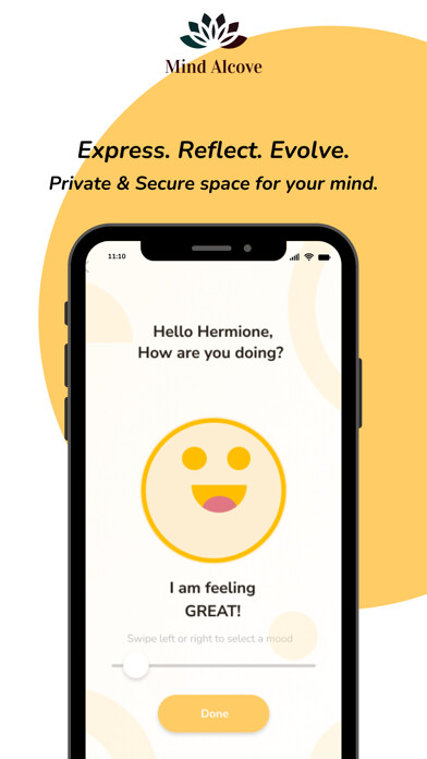 Emulate iPhone app Mind Alcove: Daily Journal using MyAndroid Emulate iPhone app Mind Alcove: Daily Journal using MyAndroid
