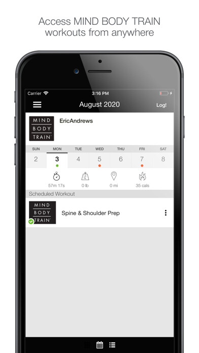 Emulate iPhone app MIND BODY TRAIN using MyAndroid Emulate iPhone app MIND BODY TRAIN using MyAndroid