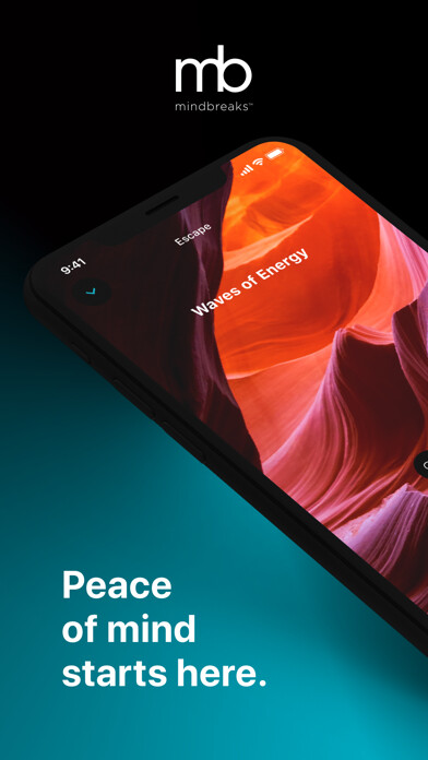 Emulate iPhone app MindBreaks - Relax & Recharge using MyAndroid