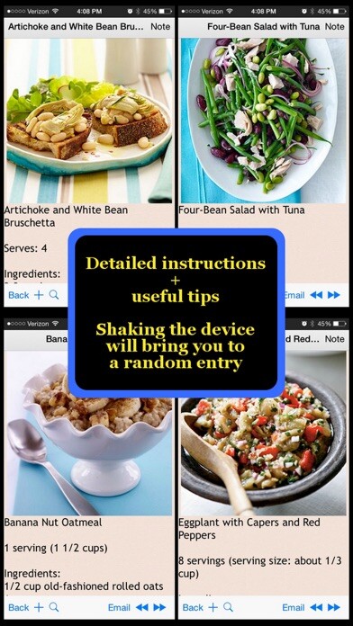 Emulate iPhone app MIND Diet Recipes using MyAndroid Emulate iPhone app MIND Diet Recipes using MyAndroid