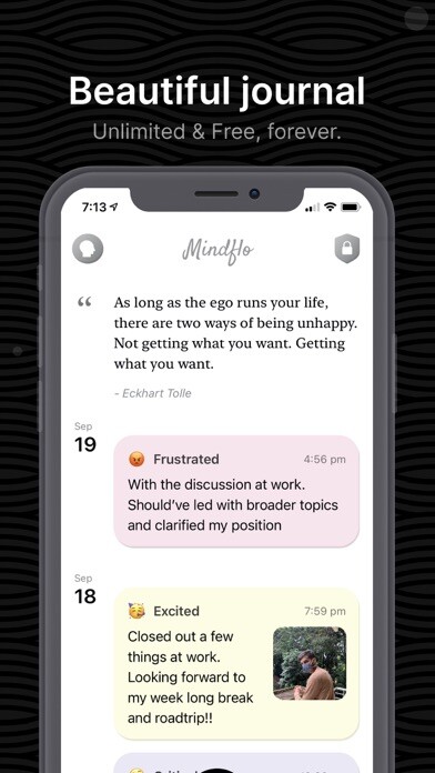 Emulate iPhone app Mindflo CBT Daily mood tracker using MyAndroid Emulate iPhone app Mindflo CBT Daily mood tracker using MyAndroid