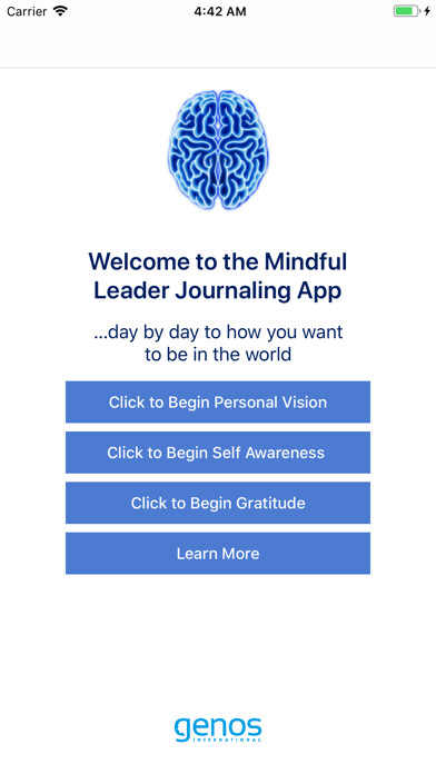Emulate iPhone app Mindful Leader Journaling App using MyAndroid Emulate iPhone app Mindful Leader Journaling App using MyAndroid