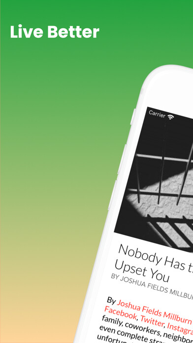 Emulate iPhone app Mindfullness U - Better Help using MyAndroid