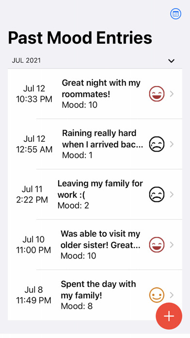 Emulate iPhone app Mindful - Mood Diary using MyAndroid Emulate iPhone app Mindful - Mood Diary using MyAndroid