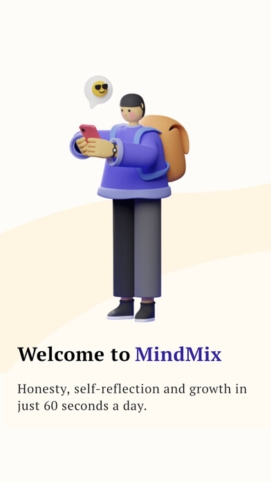 Emulate iPhone app MindMix: Social Journal using MyAndroid