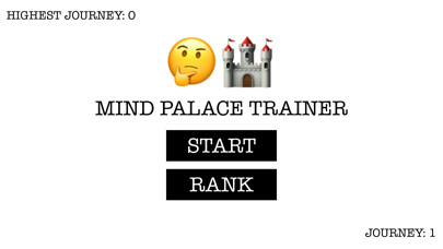 Emulate iPhone app Mind Palace Trainer - Method of Loci using MyAndroid