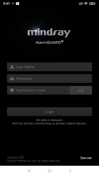 Run android online APK Mindray AlarmGUARD from MyAndroid or emulate Mindray AlarmGUARD using MyAndroid