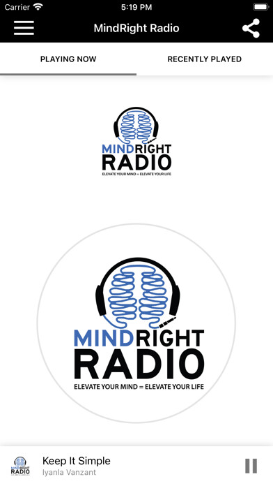 Emulate iPhone app MindRight Radio using MyAndroid Emulate iPhone app MindRight Radio using MyAndroid