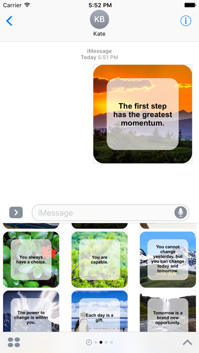 Emulate iPhone app MindSpire Stickers using MyAndroid Emulate iPhone app MindSpire Stickers using MyAndroid
