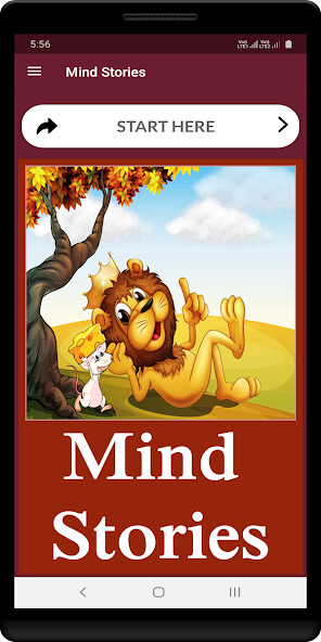 Emulate iPhone app Mind Stories using MyAndroid Emulate iPhone app Mind Stories using MyAndroid