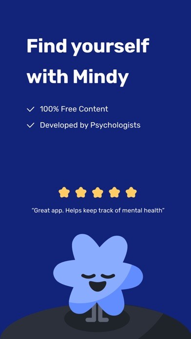 Emulate iPhone app Mindy: Daily Self Care Journal using MyAndroid Emulate iPhone app Mindy: Daily Self Care Journal using MyAndroid