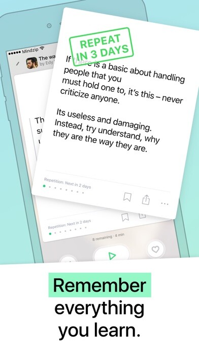 Emulate iPhone app MindZip Repetition Study Coach using MyAndroid Emulate iPhone app MindZip Repetition Study Coach using MyAndroid