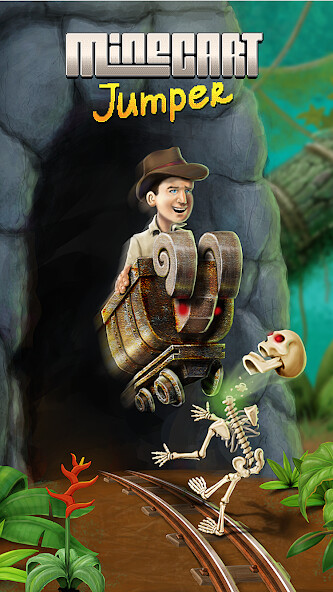 Run android online APK Minecart Jumper - Gold Rush from MyAndroid or emulate Minecart Jumper - Gold Rush using MyAndroid