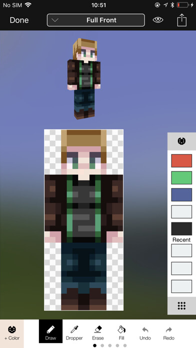 Emulate iPhone app Minecraft: Skin Studio using MyAndroid Emulate iPhone app Minecraft: Skin Studio using MyAndroid