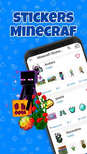 Run android online APK ⛏️ Minecra Stickers Whatsapp New Free Fan App✅ from MyAndroid or emulate ⛏️ Minecra Stickers Whatsapp New Free Fan App✅ using MyAndroid