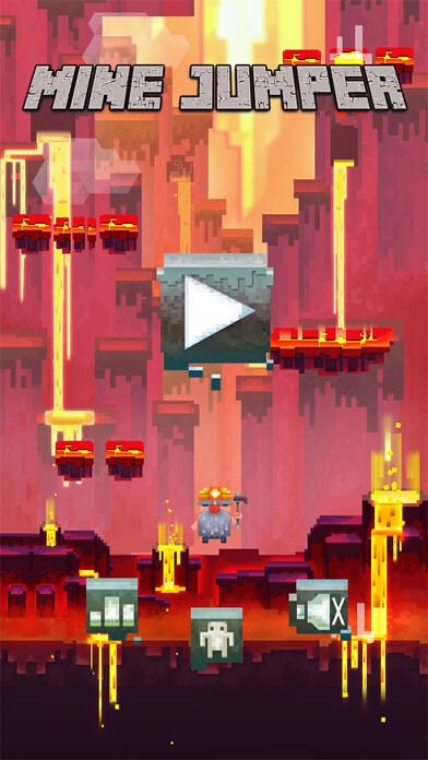 Emulate iPhone app Mine Jumper: Pocket Edition using MyAndroid Emulate iPhone app Mine Jumper: Pocket Edition using MyAndroid