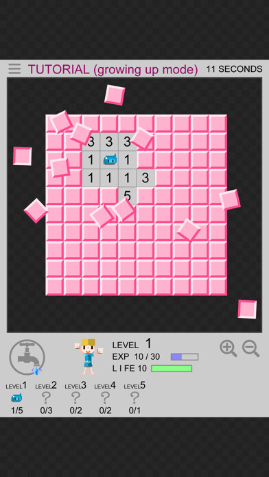 Emulate iPhone app MINEMONSTERS マインモンスターズ using MyAndroid