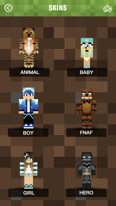 Emulate iPhone app MineSkinsBox for Minecraft PE & PC Boys Girls Art using MyAndroid Emulate iPhone app MineSkinsBox for Minecraft PE & PC Boys Girls Art using MyAndroid