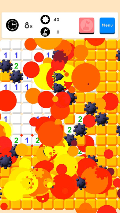 Emulate iPhone app Minesweeper 2017 ! using MyAndroid