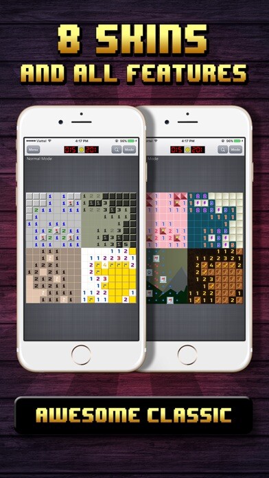 Emulate iPhone app Minesweeper Classic Puzzle 1990s - Mines King using MyAndroid Emulate iPhone app Minesweeper Classic Puzzle 1990s - Mines King using MyAndroid