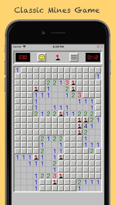 Emulate iPhone app Minesweeper Classic Puzzles using MyAndroid Emulate iPhone app Minesweeper Classic Puzzles using MyAndroid