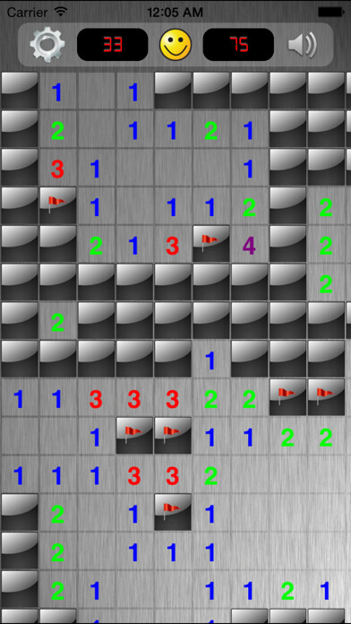 Emulate iPhone app MineSweeper Deluxe HD using MyAndroid Emulate iPhone app MineSweeper Deluxe HD using MyAndroid