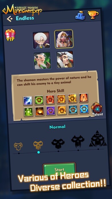 Emulate iPhone app Minesweeper - Endless Dungeon using MyAndroid Emulate iPhone app Minesweeper - Endless Dungeon using MyAndroid