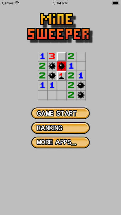 Emulate iPhone app Mine sweeper - Find Mine! using MyAndroid